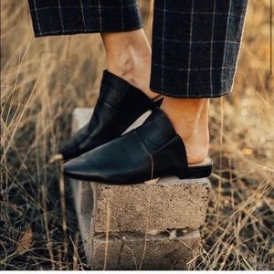 Free People Sienna Slip on in black